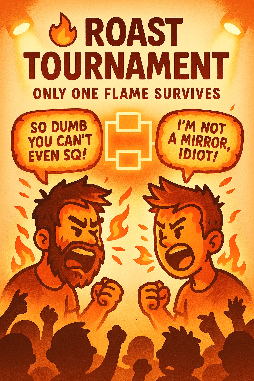 roast tournament concept